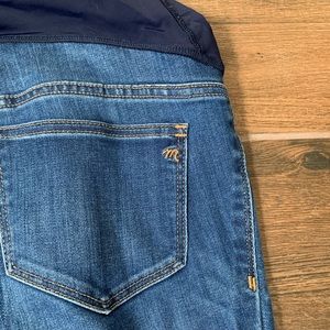 Madewell maternity skinny jeans